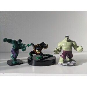 DC Comics Robin Hulk (Damian Wayne) Vinyl Action Figure Culturefly Lot WB Heroes